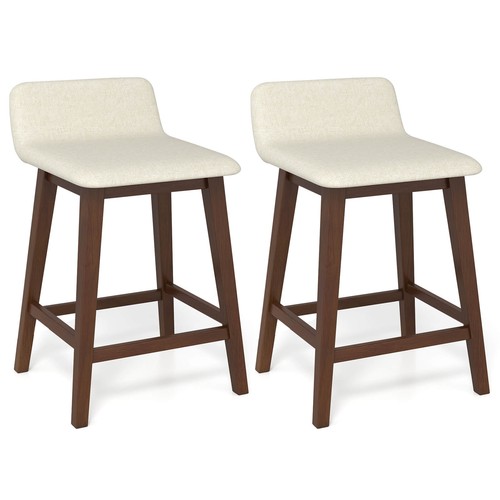 Upholstered barstools w - upholstered,