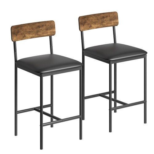 2pcs bar stools counter height - 2pcs,