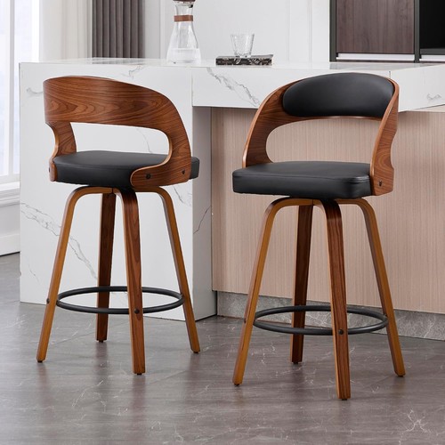 Swivel bar stools with low - swivel,