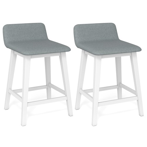 Upholstered barstools w - 24",