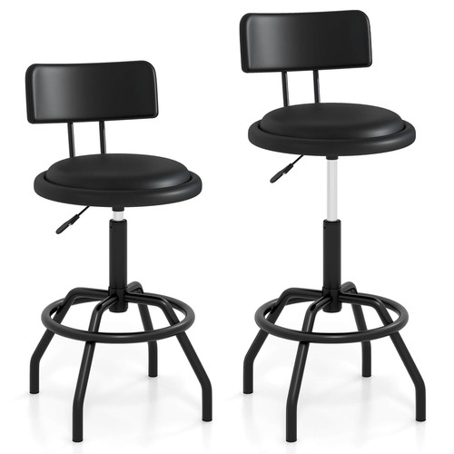Adjustable bar stools set 2 - adjustable,