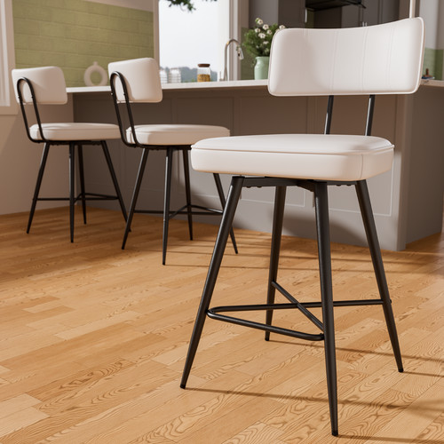 Swivel bar stools set of - swivel,