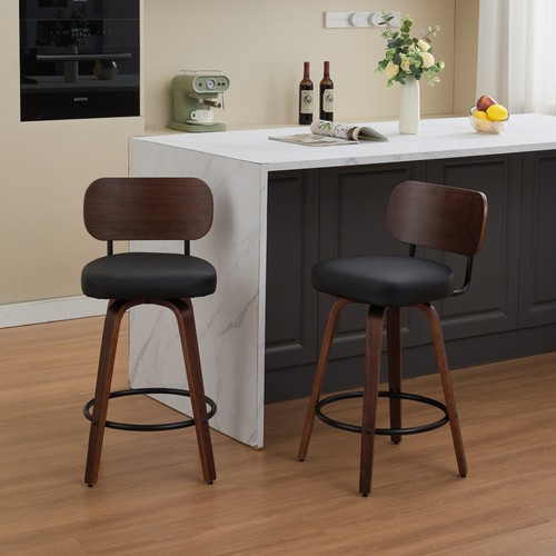 Black barstools 26 - 2x, 26"