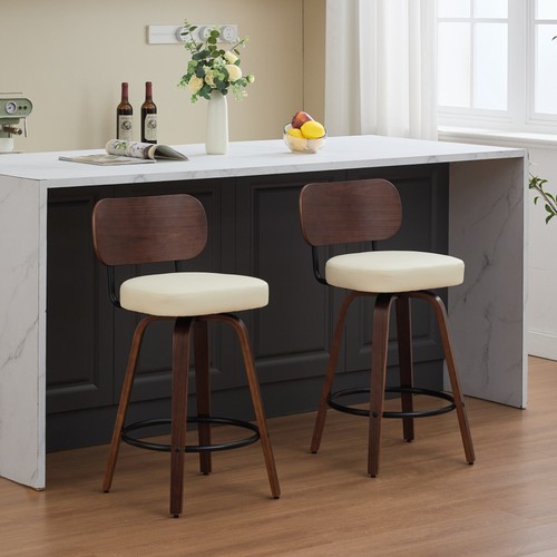 Set swivel bar stools - of,