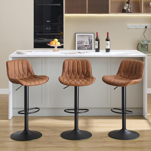 Firavoe swivel bar stools set - firavoe,